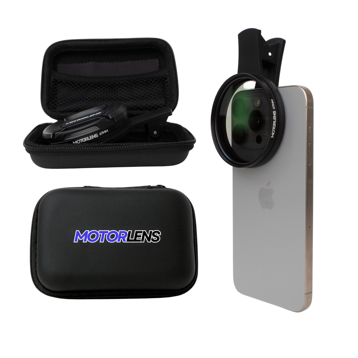 MotorLens PRO Plus Polarising Filter Kit (67mm)