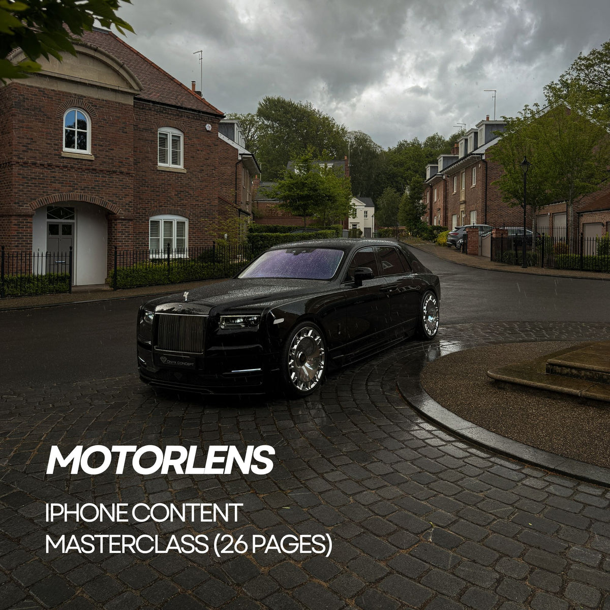 MotorLens Phone Camera & Content Masterclass (Free Presets Included)