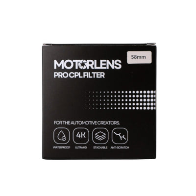MotorLens PRO Polarising Filter For Camera